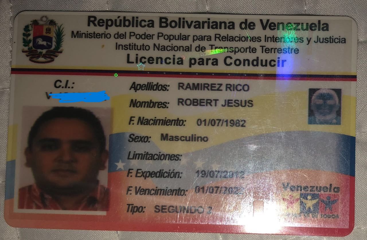 Documento Identidad Ramirez Rico